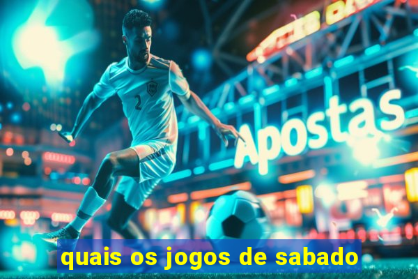 quais os jogos de sabado